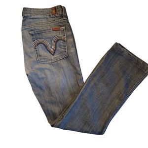 7 For All Mankind "Kate" Jeans, Size 28